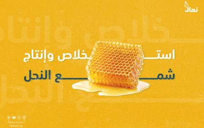استخلاص وإنتاج شمع النحل